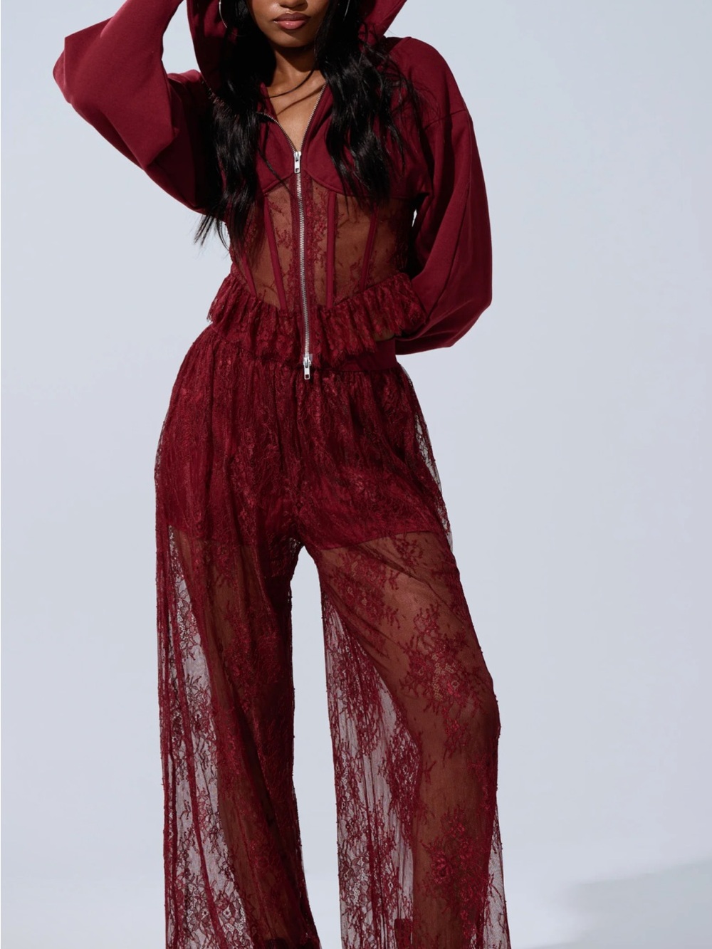 AKIRA Too Trendy Lace (Pants)